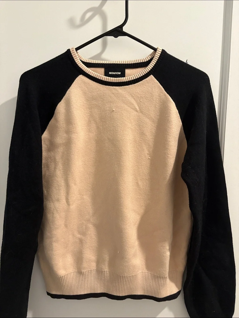 Monrow Super Soft Color Block Knit - Picture 2 of 9
